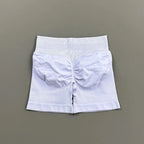 HISTELLO Gym Shorts 4.5" Women Fitness Sports Biker Shorts Low Waist Running Pants Workout Scrunch Butt Yoga Seamless Leggings - Matrix-studios.com