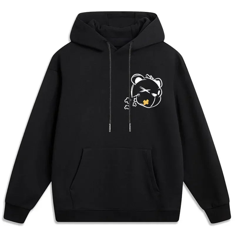 Plus Size Men's Hoodies 7XL 6XL Loose Casual Sweatshirts Fashion Long Sleeve Tops 185KG Hooded Pullover Streetwear Male Clothing - Matrix Studios