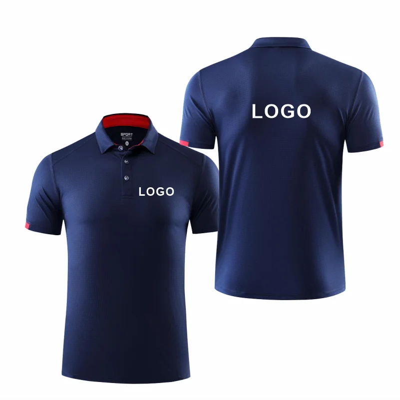 Summer Quick-Drying Polo T Shirt For Men Custom Logo Embroidery Printing Men And Women Golf shirts Personalized Design 2023 New - Matrix-studios.com