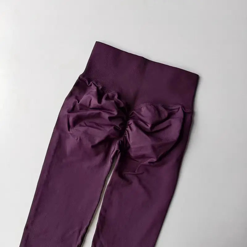 High Waist Yoga Leggings Women Seamless Push Up Sport Leggings Fitness Running Hip Lift Yoga Pants Highly Elastic Gym Leggings - Matrix-studios.com