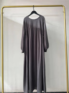 Eid Plain Modest Khimar Abaya Dubai 2024 Muslim Islam Arabic Palestine Abayas For Women Kaftan Dress Caftan Robe Femme Musulmane - Matrix-studios.com