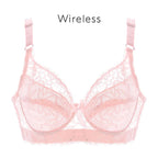 Women's Sexy Lace Wireless Push Up Bra Sexy Wire Free Bras For Women Plus Size 75-105 B C D Thin Cup Bralette Lingerie Intimates - Matrix Studios