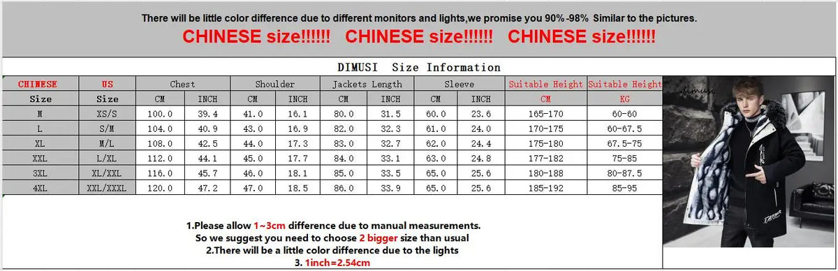 Winter Men's Long Down Jacket Fashion Male Thermal Parkas Coats Casual Men Classic Fur Collar Warm Padded Jackets Clothing 5XL - Matrix Studios