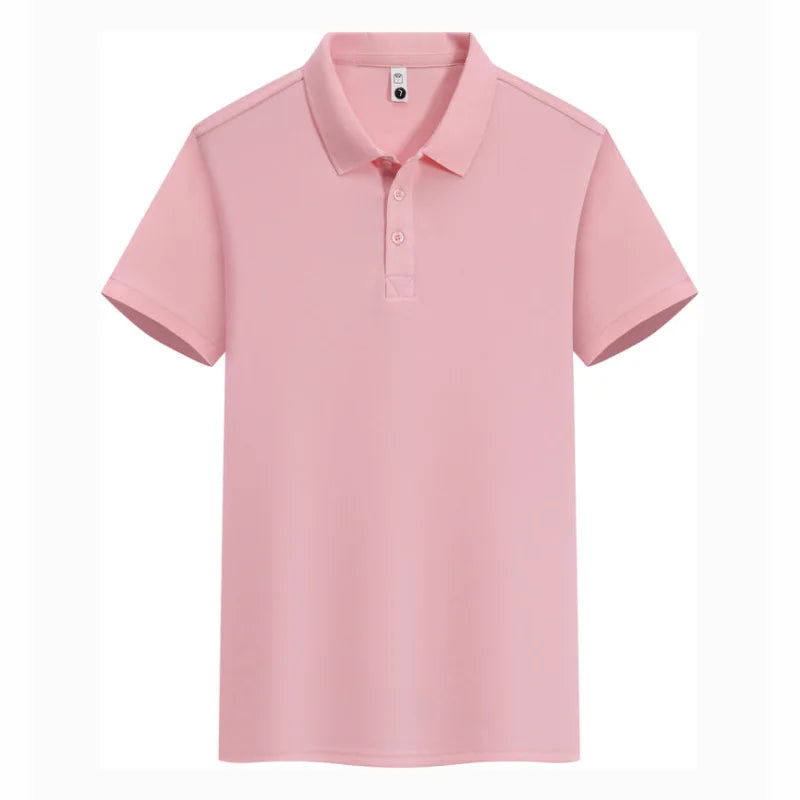 Polo Shirt Custom Logo Causal Embroidery Personal Company Brand Print Men And Women Clothing 16 Colors Summer Fashion Tops - Matrix-studios.com