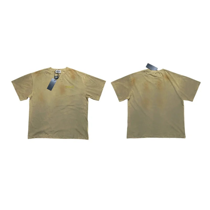 Mens Vintage Block Letter Short Sleeve T-Shirt Satoshi Nakamoto Oversized Dual Side Color Square Graphic Tee - Matrix-studios.com