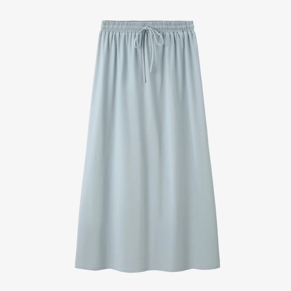 AS SS26 oversize loose T-shirt dress + V neck T-shirt  + skirt  set casual style  woman clothes - Matrix-studios.com