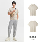 Semir Short Sleeve Men T-Shirt Cotton 2026 Summer New Man Clothing Thin And Versatile T Shirt Couples Solid Color Tops - Matrix Studios