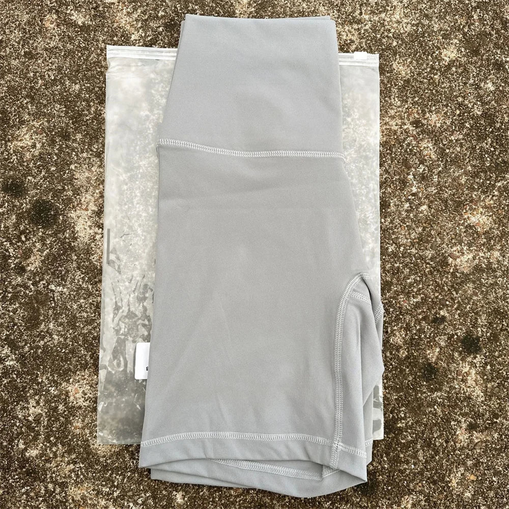 Solid Color High Waist Yoga Short Leg Cycling Women Fitness Sports Short Comprehensive Training Jog Squat Proof Internal Pocket - Matrix Studios