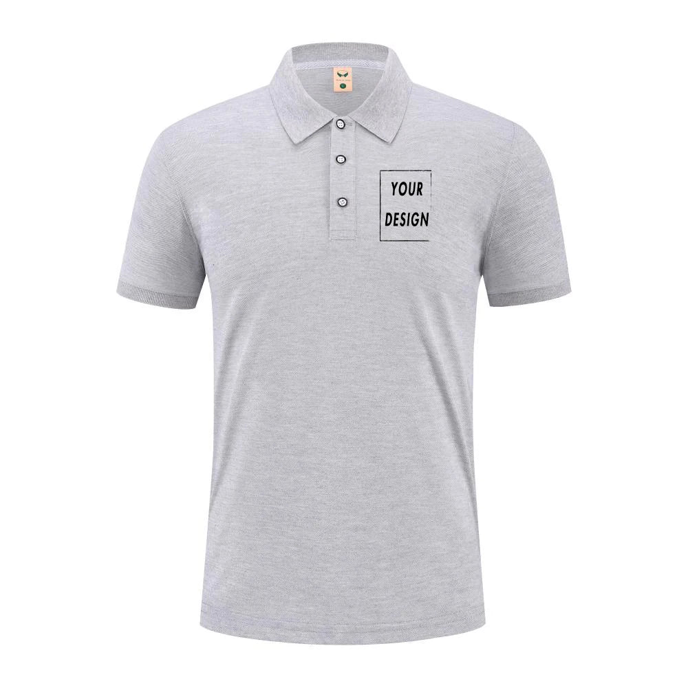 2025 Summer Causal Polo Shirt Custom Logo Printed Text Picture Brand Embroidery Personal Design Breathable Men And WomenTops - Matrix-studios.com