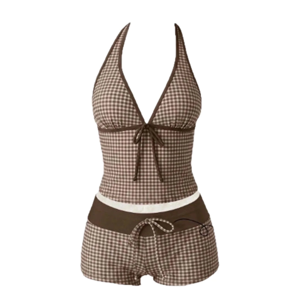 Women'S Swimsuit 2 Piece Polka Dot Tankini Swimsuit For Women Cute Bikini Top With Boyshorts Triangle Bathing Suit For Women - Matrix-studios.com