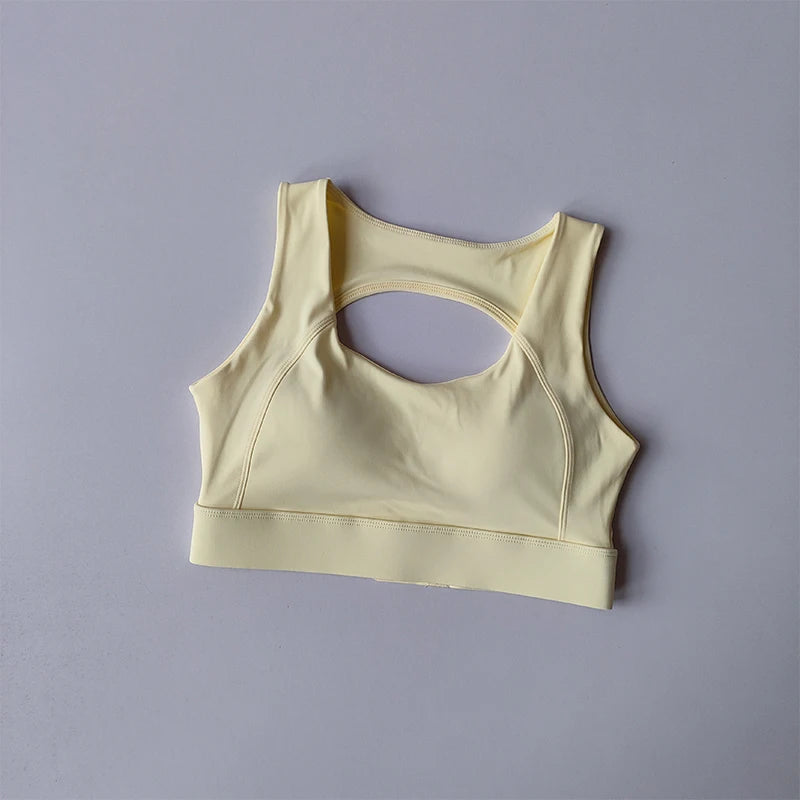 Beautiful Back Sports Underwear Shock-proof Running Anti-sagging Yoga Bra High-intensity Training Top Fitness Clothing Vest - Matrix Studios
