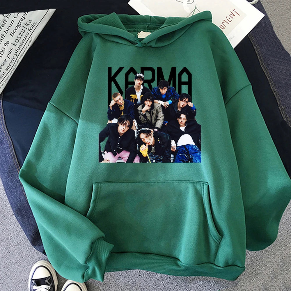 2025 New Album KARMA Hoodie Hot Song Ceremony Retro Women/men Hoodies Autumn Winter Clothes Aesthetic Sweatshirt Vintage - Matrix Studios