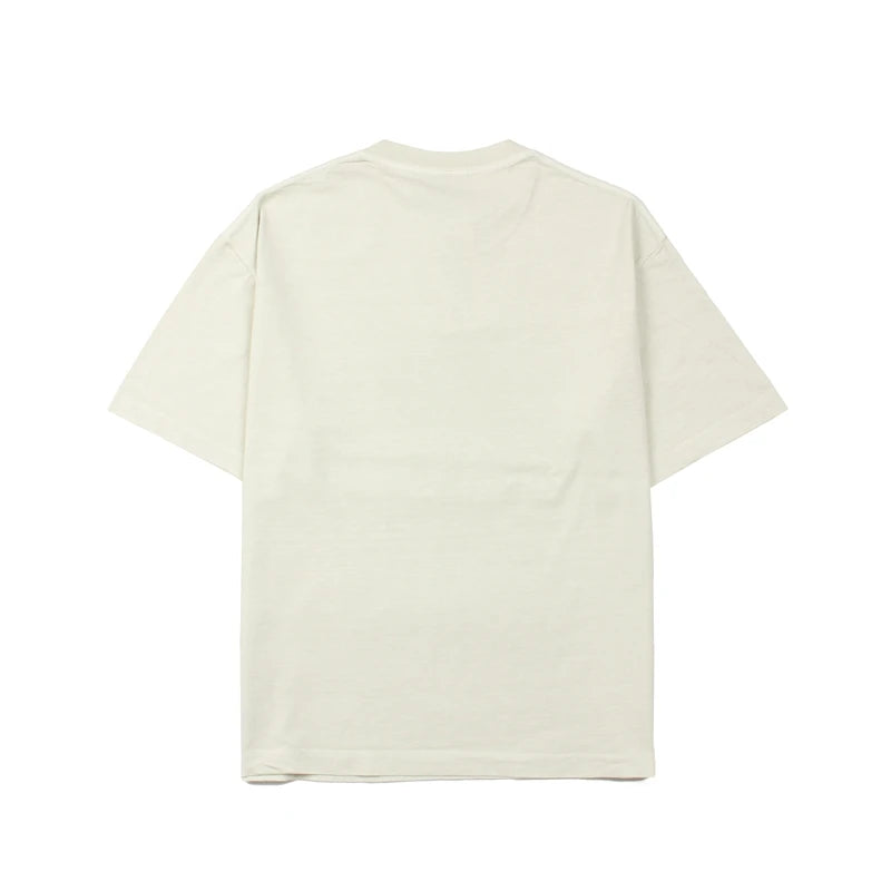 High Street Fashion Brand Satoshi Nakamoto Classic Letter Print Trendy Casual Washed Vintage Short-Sleeve T-Shirt Summer Top - Matrix-studios.com