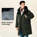 Semir Down Jacket Men 2026 New Waterproof Thick Outerwear Long Length Winter Clothing Couple - Matrix Studios