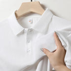 High Quality Breathable Men Women Polo Shirts Casual Solid Color Short Sleeve - Matrix-studios.com