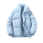 New Fashion Men Winter Stand Collar Down Jackets Warm Parkas Male Casual Thicker Winter Coats Man Slim Fit Short Jackets 3XL - Matrix Studios