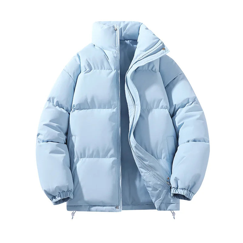 New Fashion Men Winter Stand Collar Down Jackets Warm Parkas Male Casual Thicker Winter Coats Man Slim Fit Short Jackets 3XL - Matrix Studios