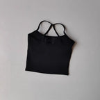 Women's Cross Back Push-Up Yoga Sports Bra Comfortable Gym Tank Top Workout Fitness Vest 'Naked Feeling' Gym Bra Fitness Wear - Matrix Studios