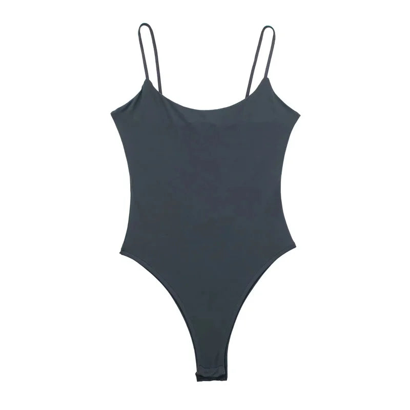 MUJER 2025 Sexy Tight Bodys for Women White Black Backless Bodysuit Women One Pieces Jumpsuits for Women Sexy Lingerie Bodysuit - Matrix-studios.com