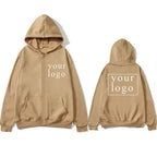 2024 New Fashion Your Own Design Brand Logo/Picture Personalized Custom Anywhere Men Women DIY Zipper cardigan hoodie - Matrix Studios