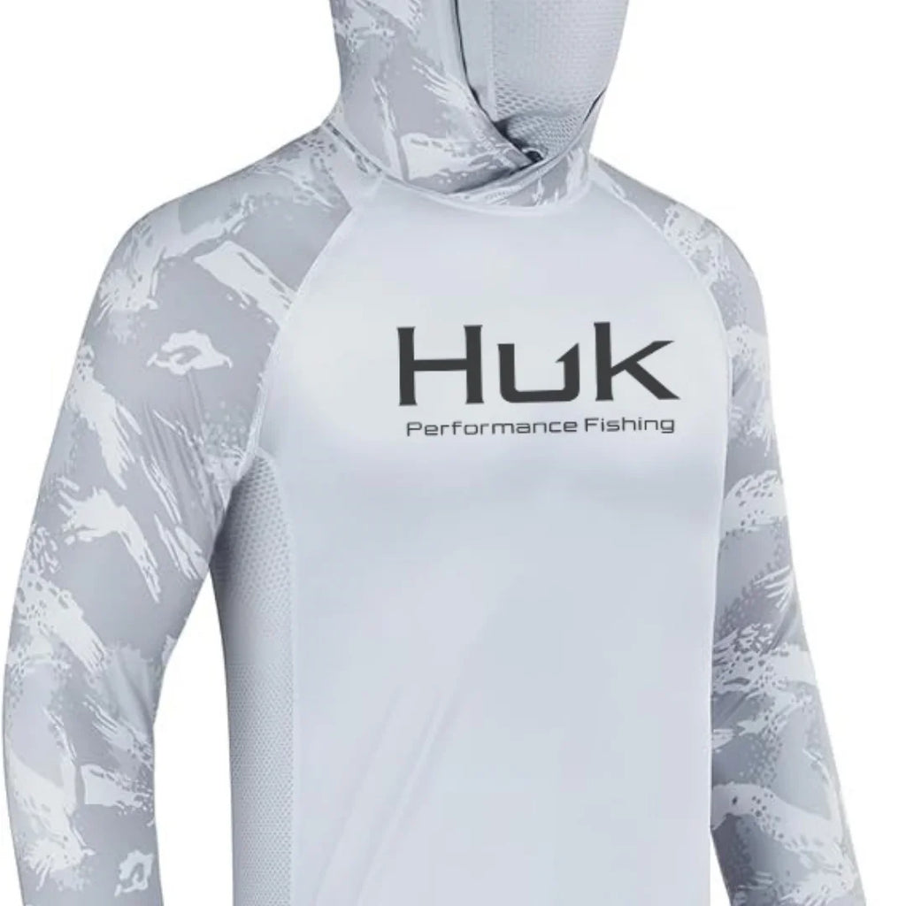 Fishing shirt Hooded sweatshirt for Fishing UV hoodie clothing Camiseta De Pesca men's clothing hooded top black white yellow - Matrix Studios