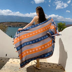 28 Styles 90x180cm Travel Beach Sunscreen Scarve Bikini Large Shawl Sarong Wrap Scarf Women Brazilian Swimsuit Bathing Cover-ups - Matrix Studios