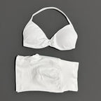 HISTELLO Gym Set 2 Piece Women Strappy Yoga Bra Top Workout Scrunch Shorts Sports Suit Fitness Clothes Seamless Yoga Set - Matrix-studios.com