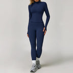 2/3PCS Yoga Suit Sports Set Gym Set Women Tracksuit Running Workout Clothes Long Sleeve Sports Bra Athletic Wear Yoga Clothing - Matrix-studios.com