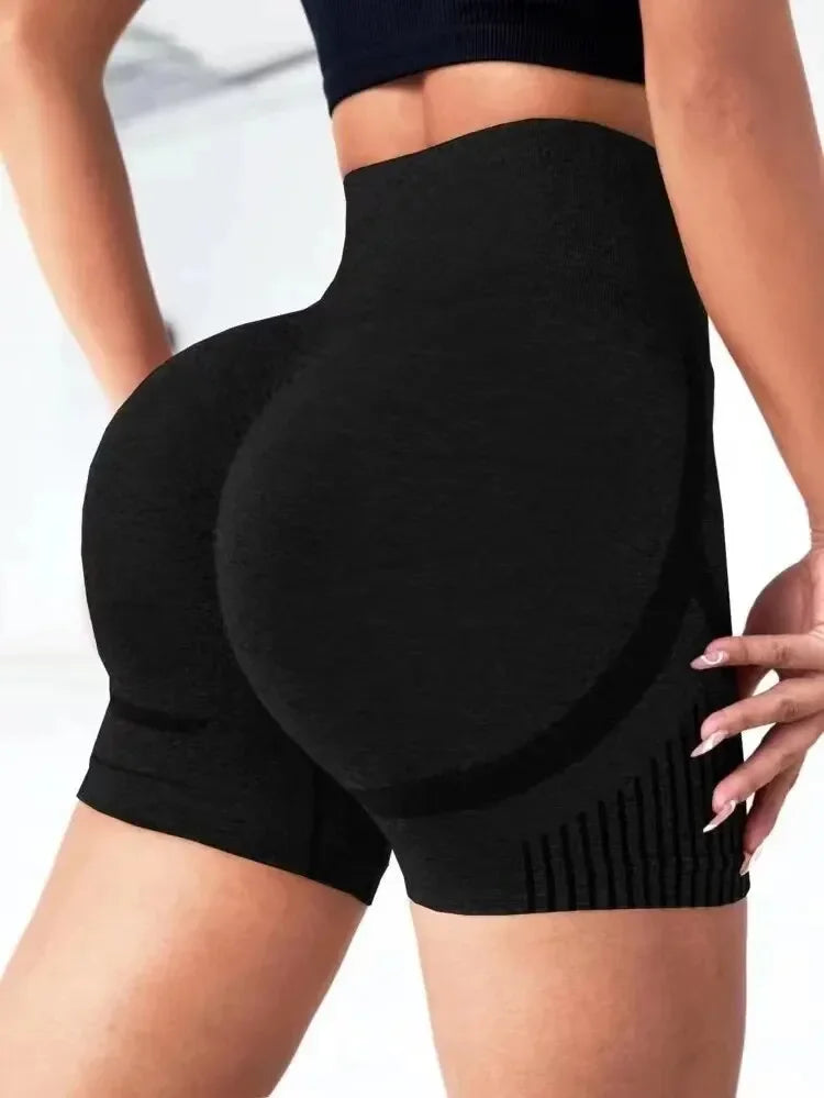 Women Yoga Shorts High Waist Workout Shorts Fitness Yoga Lift Butt Fitness Ladies Yoga Gym Running Short Pants Sportswear - Matrix Studios