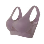 Seamless Mesh Women Sports Bras Fitness Gym Running Underwear Shockproof Bra Wireless 6XL Plus Size Crop Top Breathable Yoga Bra - Matrix Studios