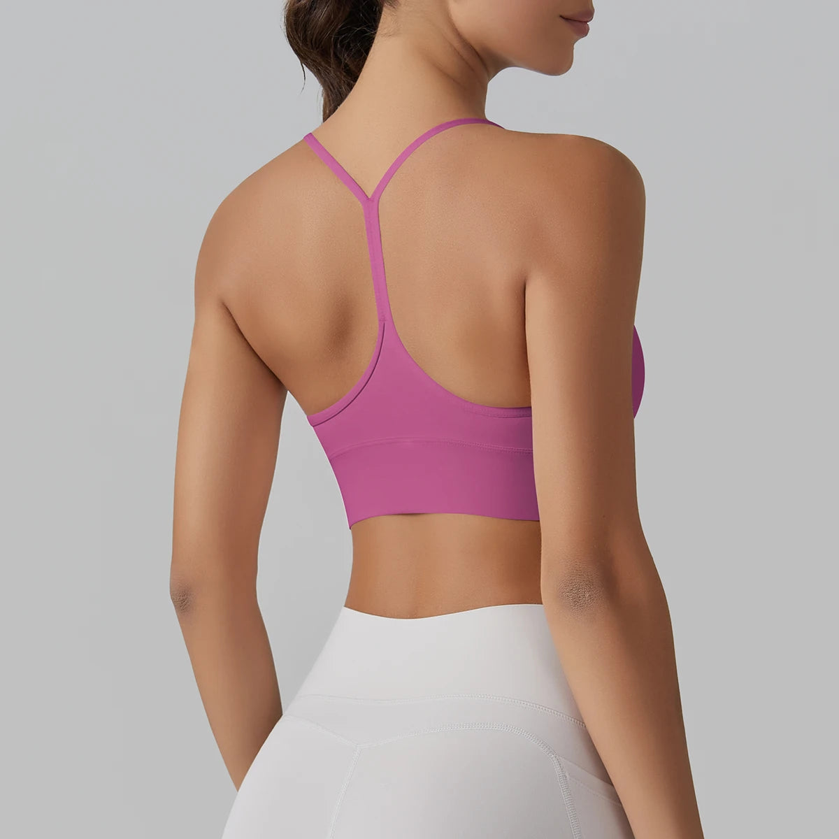 Women Sport Bra Fitness Top Yoga Bra Underwear Sexy Y-back Running Yoga Gym Crop Top Women Push Up Sports Bra - Matrix Studios