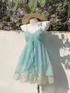 Casual Beach Style 2 Piece Skirt Sets Women Y2k Crop Top Vest + Mini Skirts Sweet Elegant Kawaii Vintage Suits Korean Fashion - Matrix-studios.com