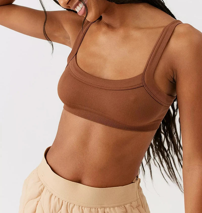 Knitted Cotton Women'S Tube Top Stretchy Ribbed Sleeveless Streetwear Slim White Crop Tops Sexy Summer Tops Cami Femme - Matrix-studios.com