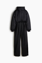 Warm Women's Winter Ski Jumpsuit With Hood Belt Stand Collar One Piece Ski Suits 2026 Autumn Lady Street Fashion Romper New - Matrix Studios