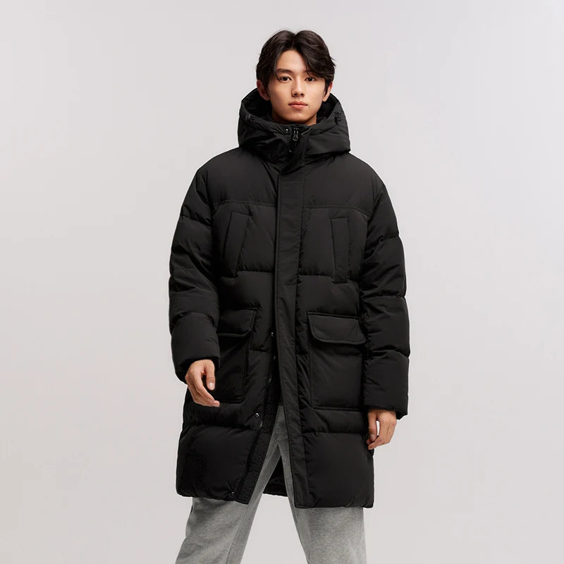 Semir Down Jacket Men 2026 New Waterproof Thick Outerwear Long Length Winter Clothing Couple - Matrix Studios