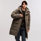 Semir Down Jacket Men 2026 New Waterproof Thick Outerwear Long Length Winter Clothing Couple - Matrix Studios