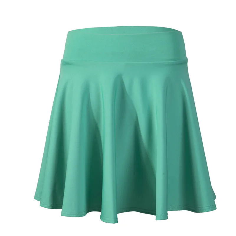 2025 Flared Skirts Women's Basic Shorts Skirt Fashion Versatile Black Casual Mini Skater Medium Pleated Fluffy Skirt Plus Size - Matrix-studios.com