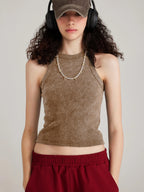Summer Tight Tank Top Breathable And Comfy Sleeveless Ves For Women's Summer Outfits Camisole Tank Top Beauty Back Underwear - Matrix-studios.com