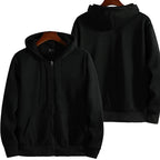 Zipper Hoodies Autumn Winter Men's New Long Sleeve Hooded Sweatshirt Fashion Casual Male Outfit Sportwear Loose Fit Clothes - Matrix Studios