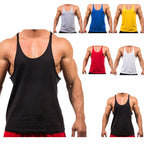 2025 New Bodybuilding Brand Jogger Gym Singlet Training Bodybuilding Tank Top Vest Shirt Sleeveless Fitness Cotton Shirt For Men - Matrix Studios