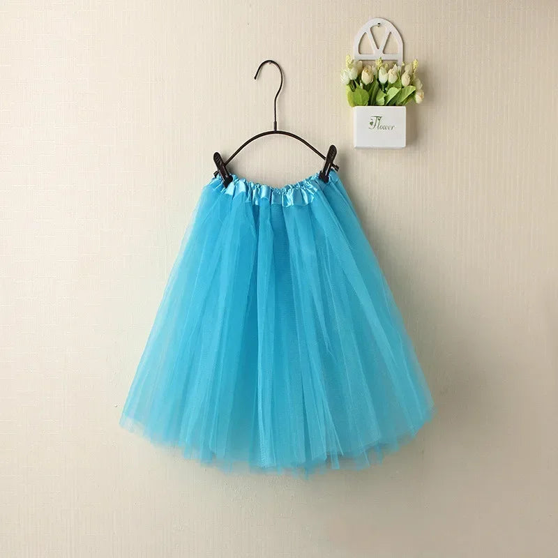 Women Summer Vintage Tulle Skirt Adult Fancy Ballet Dancewear Party Costume Ball Gown Mini Skirt - Matrix-studios.com