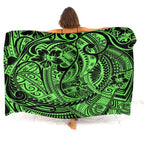 Tax Free Retro Tribal Ethnic Polynesian Women Seaside Sexy Style Sarong Soft And Comfortable Fabric Samoan Pattern Print Design - Matrix Studios