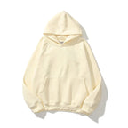 Unisex hoodie high-quality sweater hip-hop fashion casual top trendy spring and autumn solid colorcomfortable new style2024 - Matrix Studios