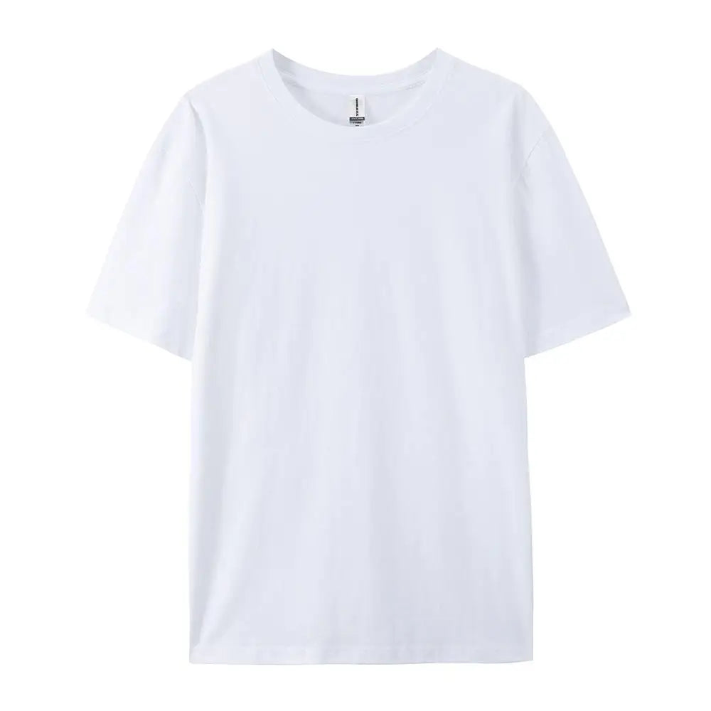 100% Cotton Solid T-shirts Women Sporty Short Sleeve Tees Fashion Casual White Black Clothing Loose O-Neck Female Summer Tops - Matrix-studios.com