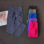 High-end Yoga Pants Women Fitness Leggings High Elastic Sports Pants Push UP Tights Running Leggings Breathable Gym Leggings - Matrix-studios.com