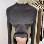 Autumn Winter Turtleneck Sweater Women 2026 Solid Slim Pullover Warm Casual Jumpers Korean Fashion Knitwear Base Layer Tops - Matrix Studios