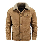 Men Corduroy Winter Coats Slim Down Jackets Warm Parkas Casual Jaquetas New Fashion Male Thicker Outwear Winer Jackets Size 6XL - Matrix Studios