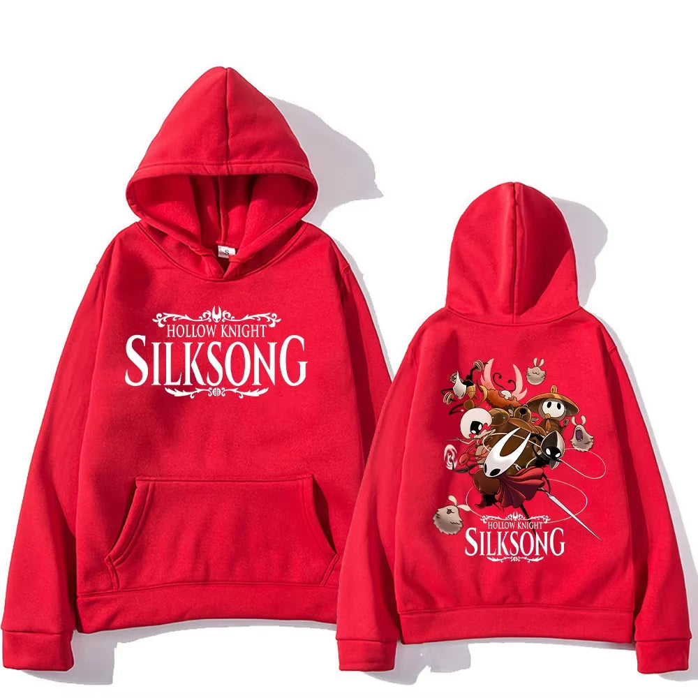 Hollow Knight Silksong Hot Game Hoodies Long Sleeve Fashion Casual Pullovers High Street Women Men Sweatshirt Fashion Streetwear - Matrix Studios