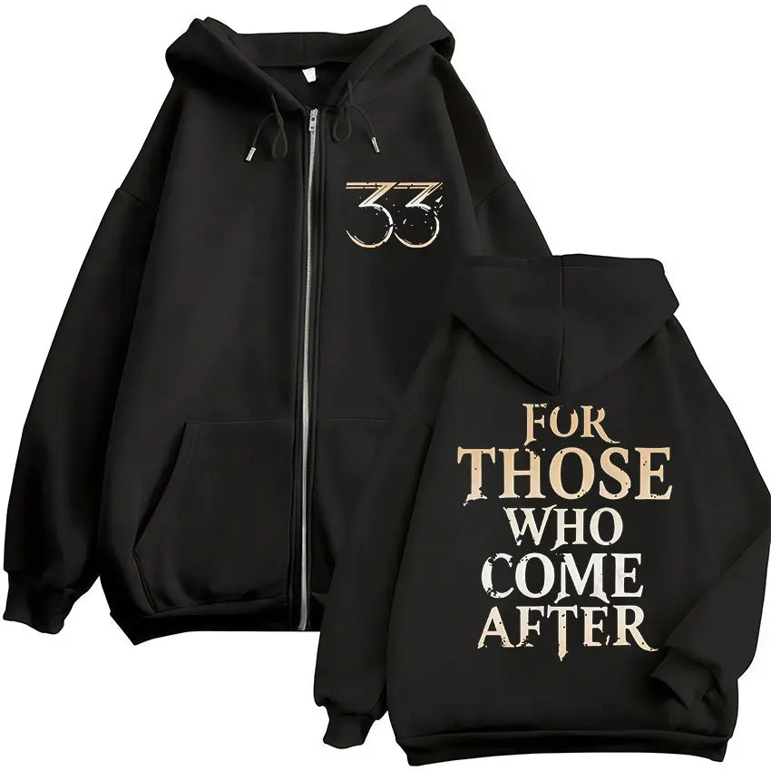 Game Esquie Clair Obscur Expedition 33 Jacket Hoody Unisex Vintage Oversized Zip Up Sweatshirt High Quality Fleece Zipper Hoodie - Matrix Studios