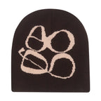 Y2K Letter Butter Knit Hats Skullies Beanies Autumn Winter Warm Hat Men Women Hip Hop Quality Skiing Cap Cycling Windproof New
